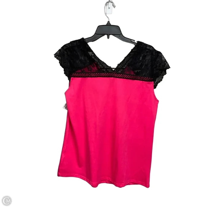 Top Sleeveless By Clothes Mentor In Pink, Size: M