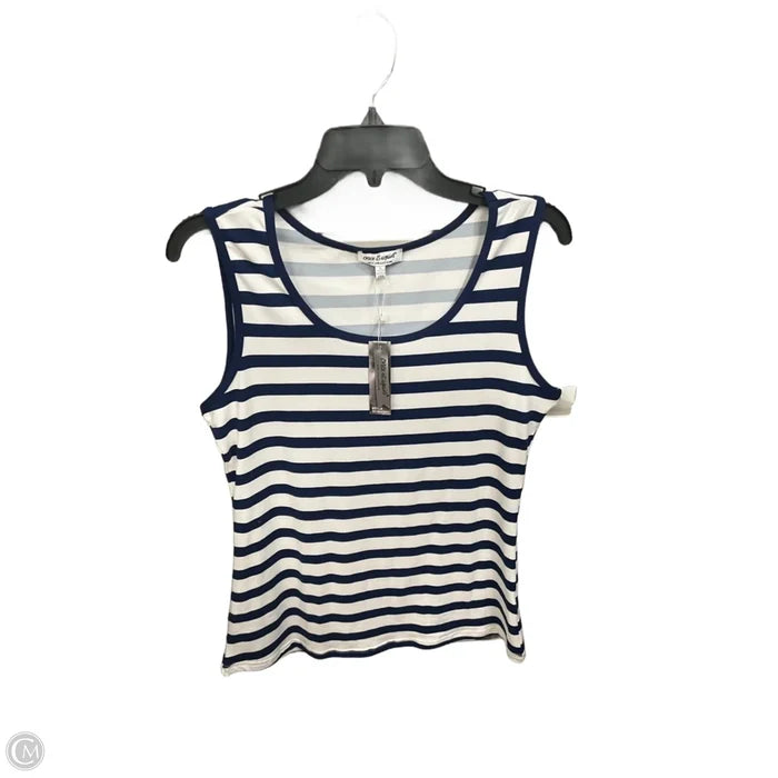 Top Sleeveless By Clothes Mentor In Striped Pattern, Size: L