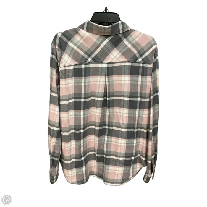 Top Sleeveless By Columbia In Plaid Pattern, Size: Xl
