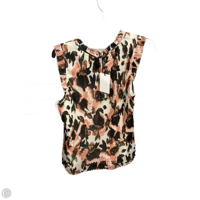 Top Sleeveless By Dkny In Multi-colored, Size: Xxl