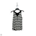 Top Sleeveless By Express In Black & White, Size: M