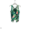 Top Sleeveless By Express In Tropical Print, Size: S