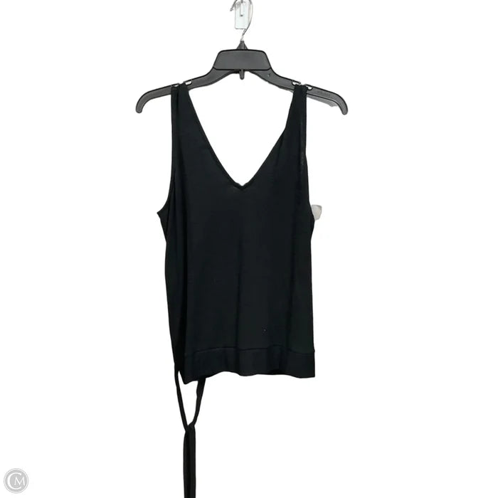 Top Sleeveless By Gap In Black, Size: M