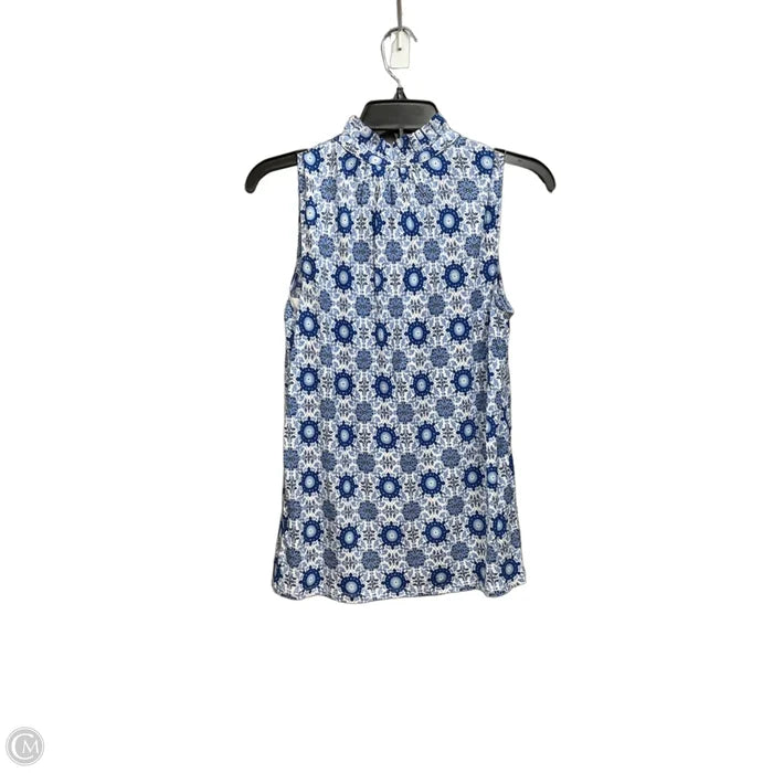 Top Sleeveless By Loft In Blue, Size: Xs