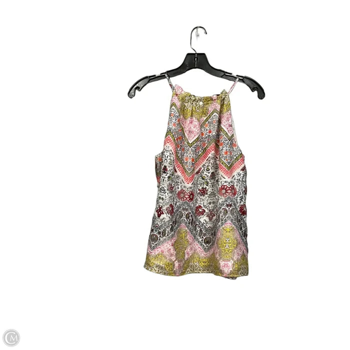 Top Sleeveless By Loft In Multi-colored, Size: S