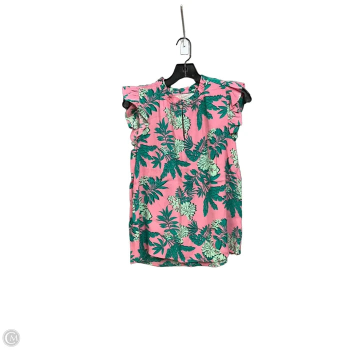 Top Sleeveless By Loft In Pink, Size: Xs