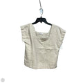 Top Sleeveless By Madewell In Tan, Size: Xxs