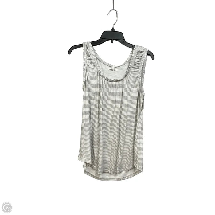 Top Sleeveless By Maurices In Striped Pattern, Size: M