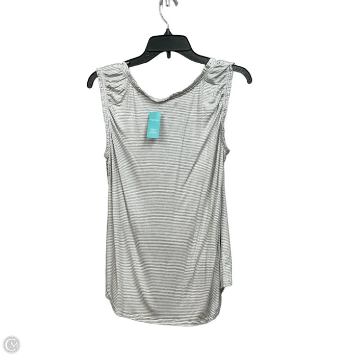 Top Sleeveless By Maurices In Striped Pattern, Size: M