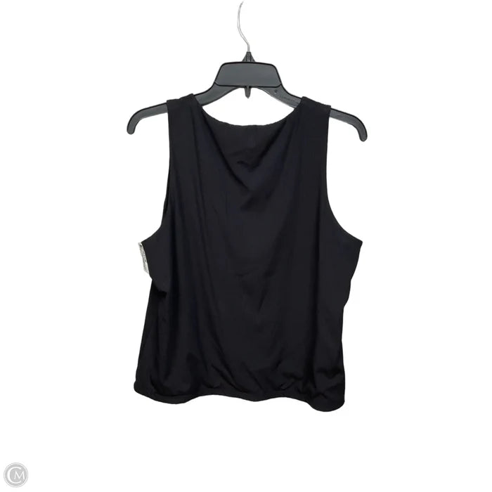 Top Sleeveless By Tahari In Black, Size: Xl