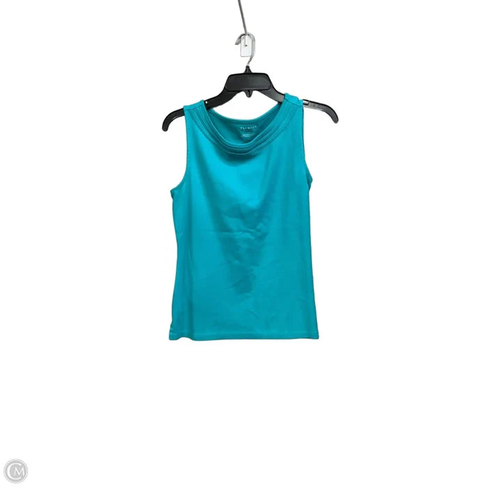 Top Sleeveless By Talbots In Green, Size: Lp