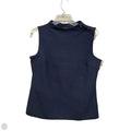 Top Sleeveless By Talbots In Navy, Size: Mp
