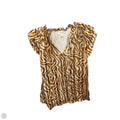 Top Sleeveless By Tamara H In Animal Print, Size: S