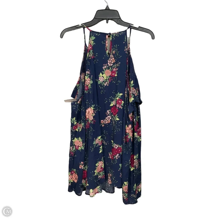 Top Sleeveless By Torrid In Floral Print, Size: 3x