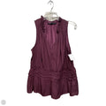 Top Sleeveless By White House Black Market In Maroon, Size: Xl