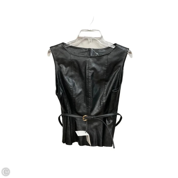 Top Sleeveless By Zara In Black, Size: Xl