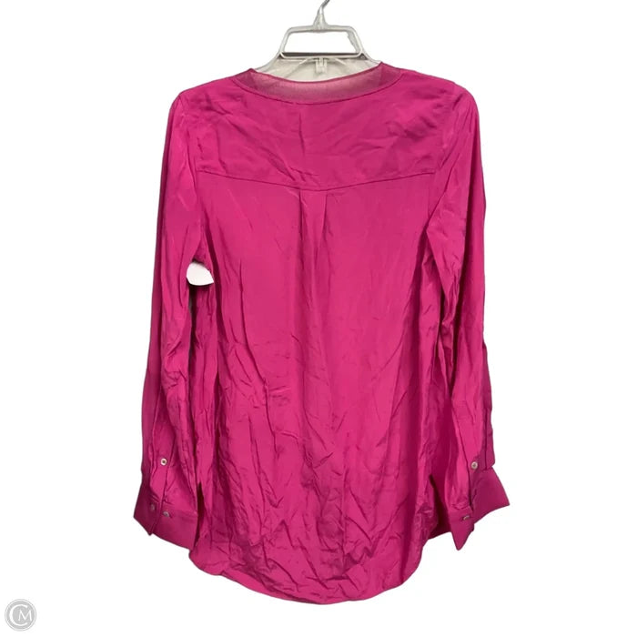 Tunic Long Sleeve By Soft Surroundings In Pink, Size: Xs