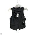 Vest Other By Express In Black, Size: S
