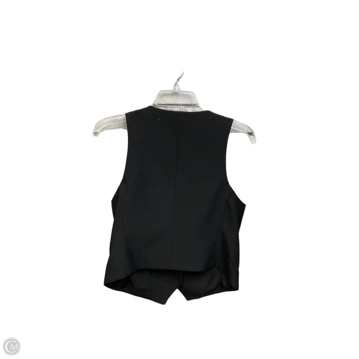 Vest Other By Express In Black, Size: S