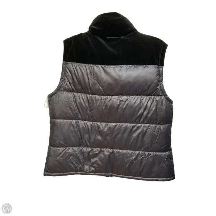 Vest Puffer & Quilted By Calvin Klein In Black, Size: Xl