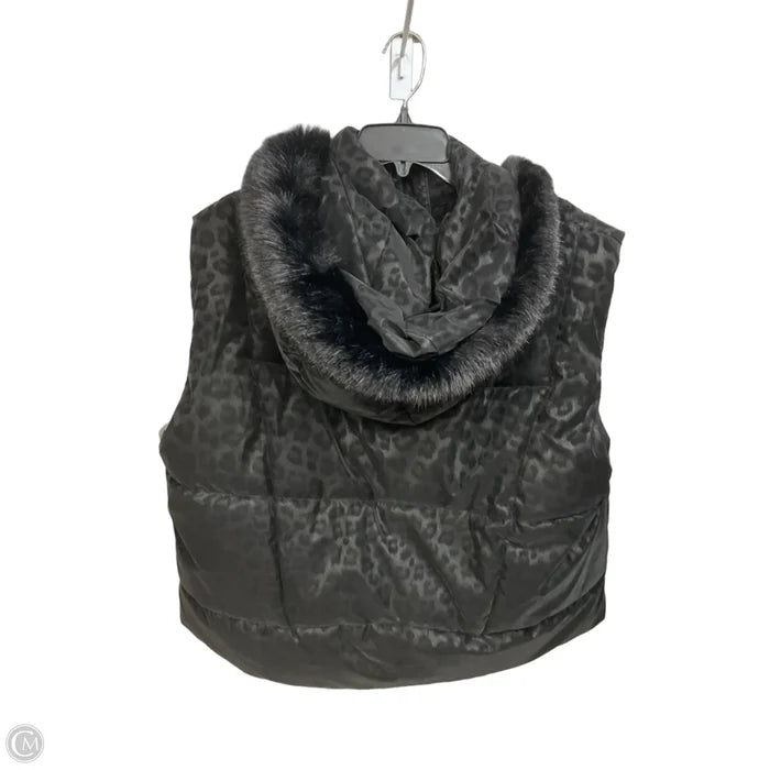 Vest Puffer & Quilted By Dkny In Black, Size: Xl