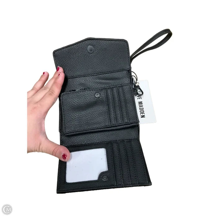 Wallet Leather By Steve Madden, Size: Medium