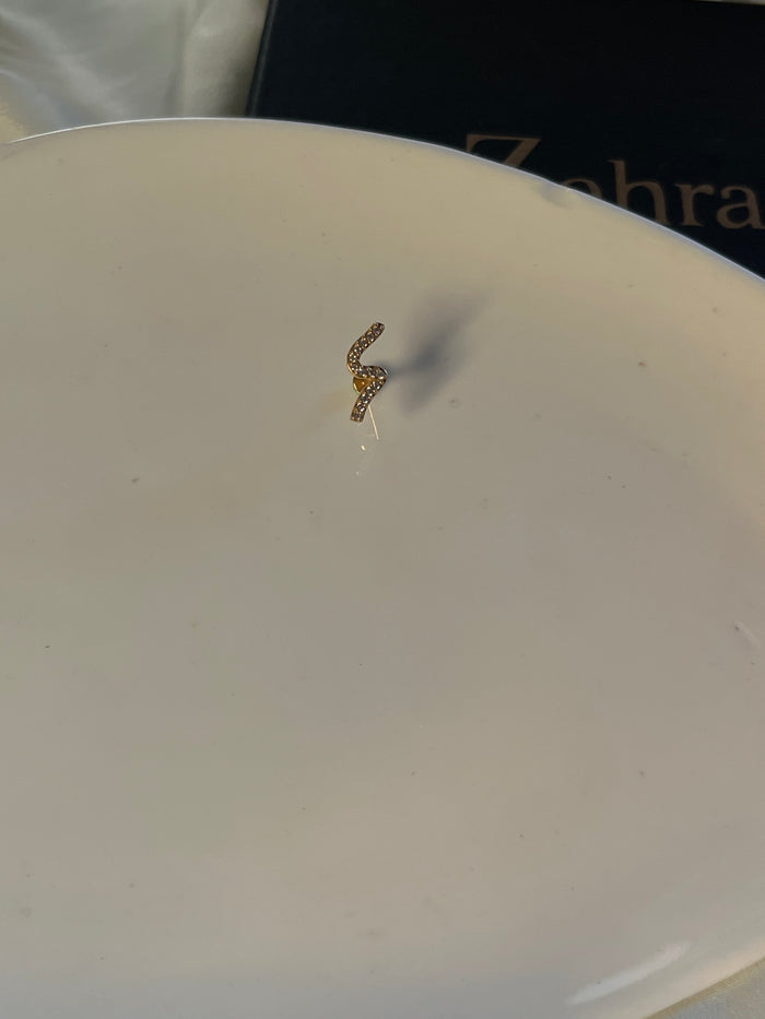 Wavy Ear Stud (pair)